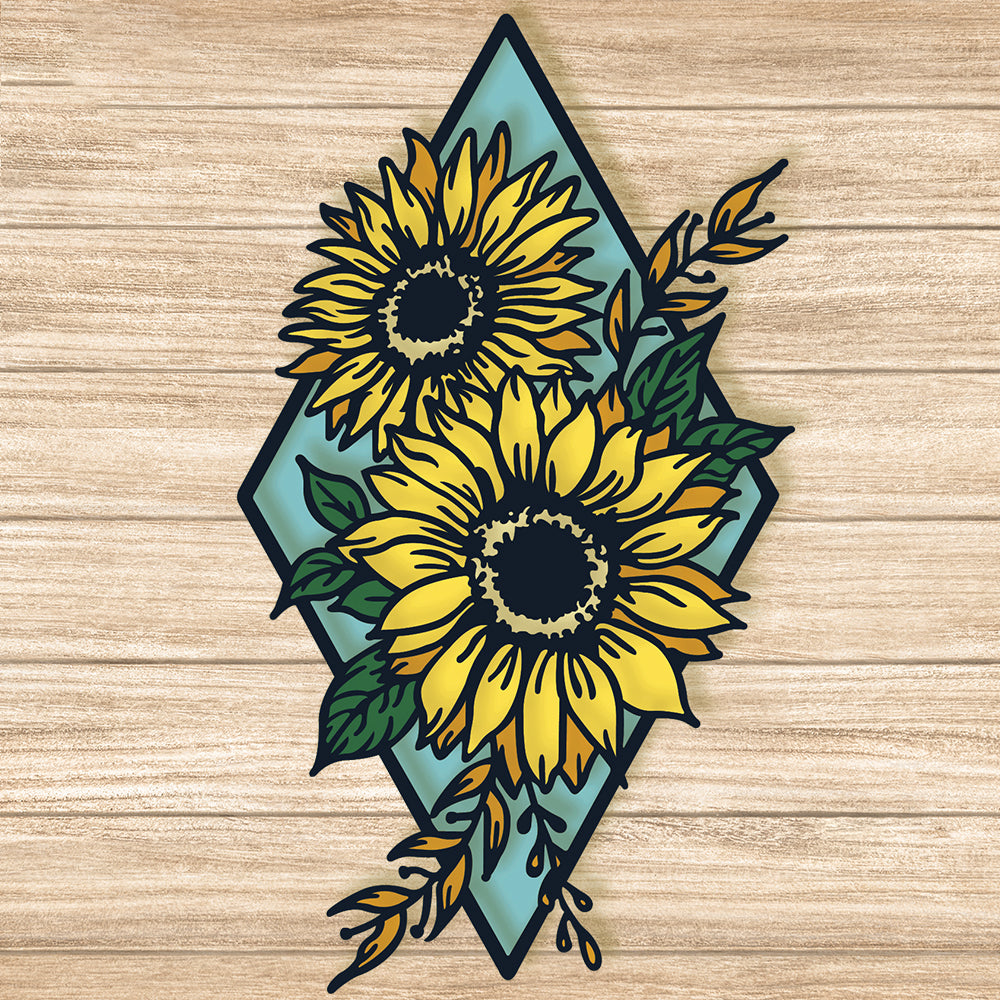 Sunflower 2 - 3D Layered - Cricut File - VEKTOR KRAFT