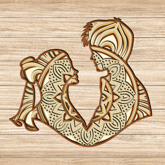 Wedding - 3D Layered - Cricut File - VEKTOR KRAFT