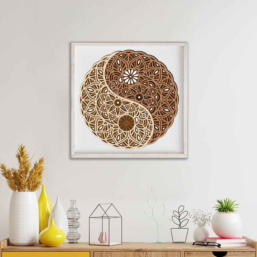 Yin Yang - 3D Layered - Cricut File - VEKTOR KRAFT