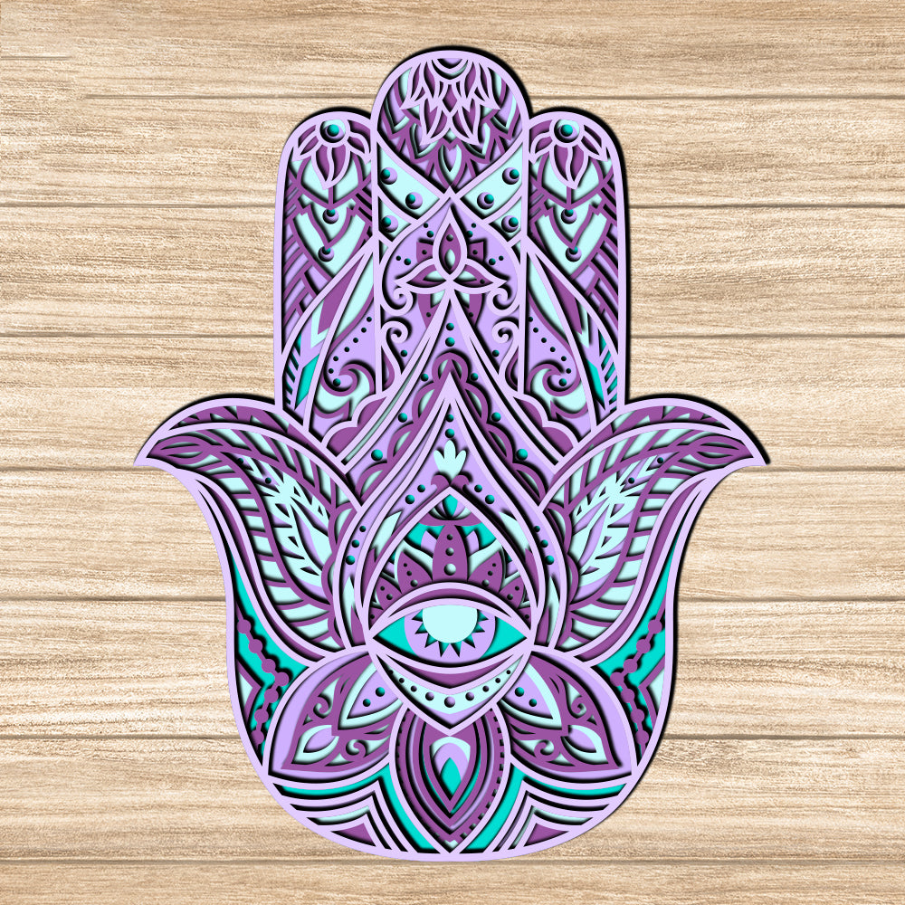 Yoga - 3D Layered - Cricut File - VEKTOR KRAFT