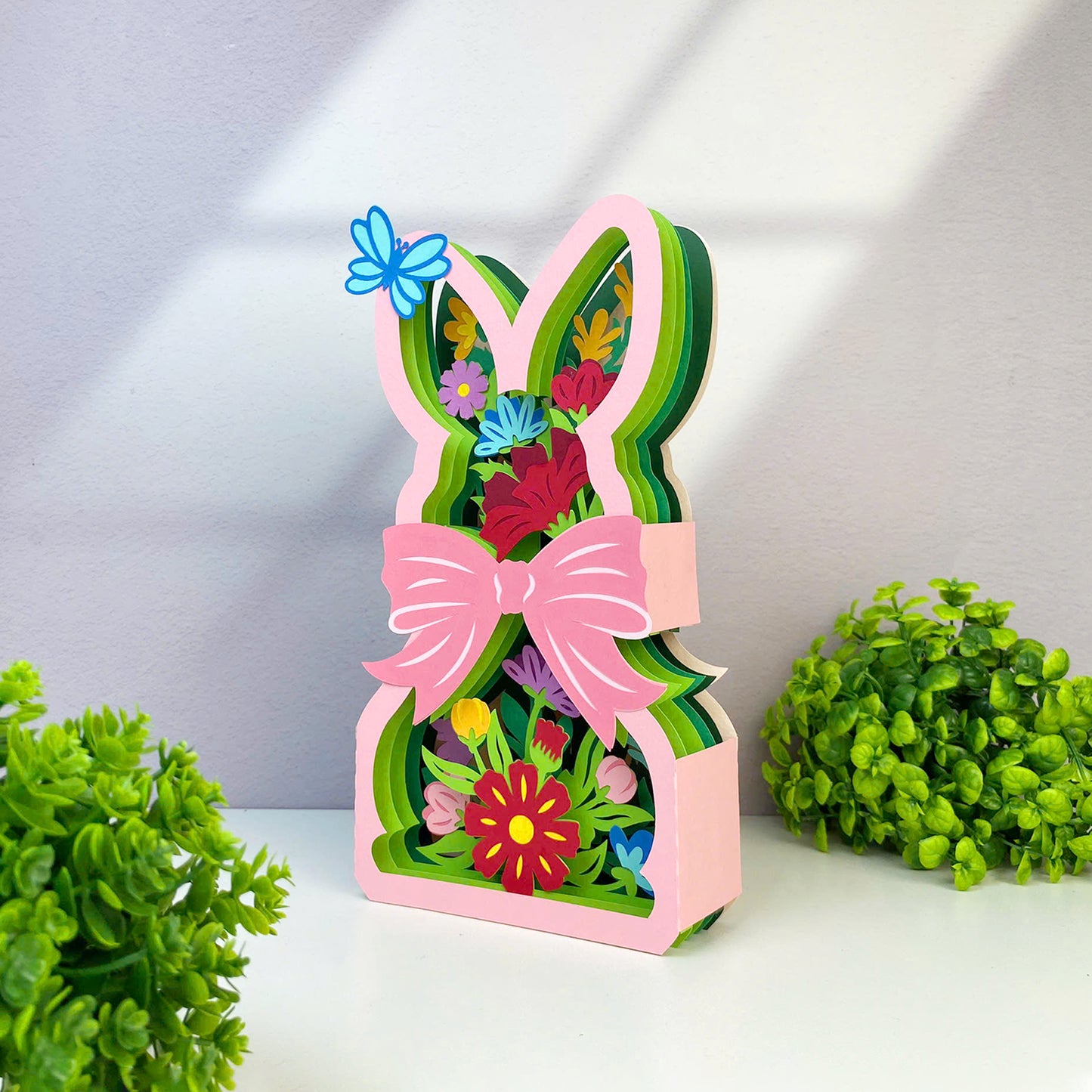 Easter Bunny – 3D Pop-Up Card SVG File for Cricut & Silhouette