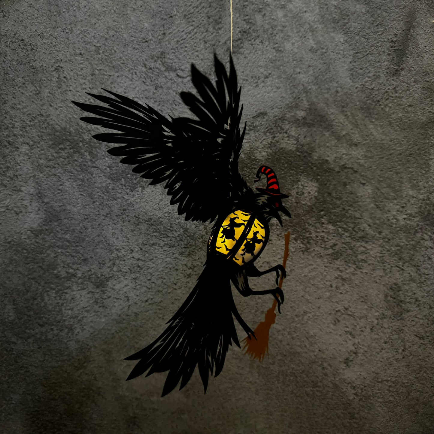 Raven – 3D Lantern SVG File for Cricut & Silhouette