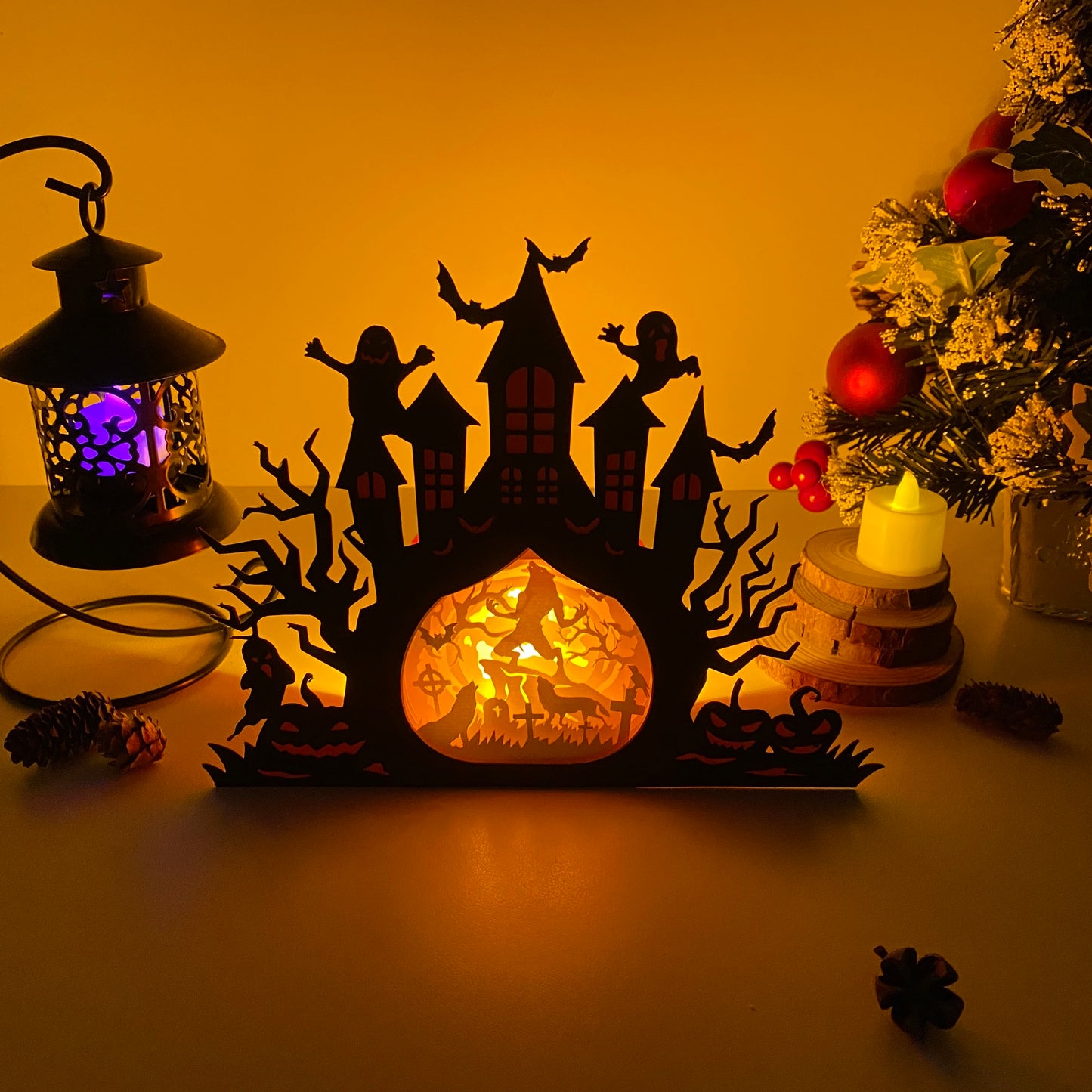 Werewolf – 3D Box SVG File for Cricut & Silhouette
