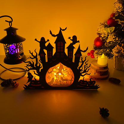 Werewolf – 3D Box SVG File for Cricut & Silhouette