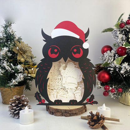 Christmas Santa 2 – 3D Box SVG File for Cricut & Silhouette