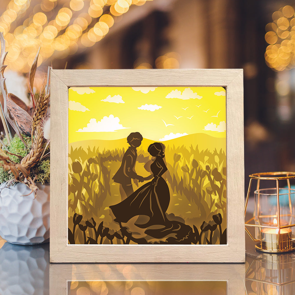 Love 1 – 3D Lightbox SVG File for Cricut & Silhouette