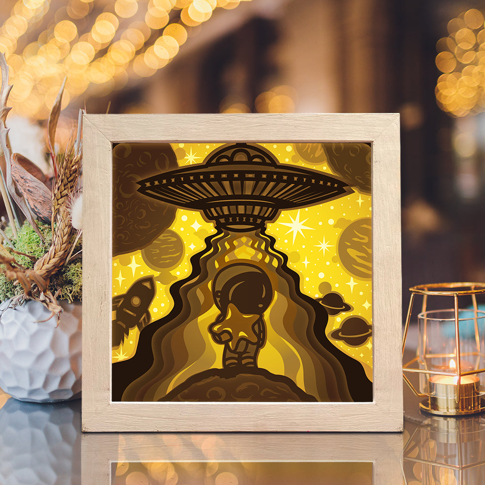 Universe – 3D Lightbox SVG File for Cricut & Silhouette
