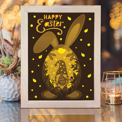 Easter 5 – 3D Lightbox SVG File for Cricut & Silhouette