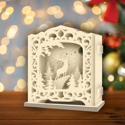 Deer 3 – 3D Pop-Up Card SVG File for Cricut & Silhouette