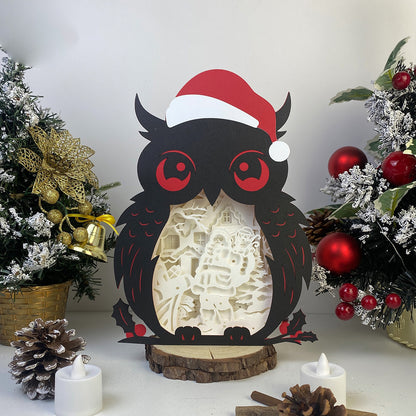 Santa 4 – 3D Box SVG File for Cricut & Silhouette