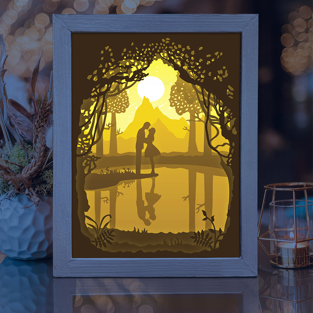 Love 8 – 3D Lightbox SVG File for Cricut & Silhouette