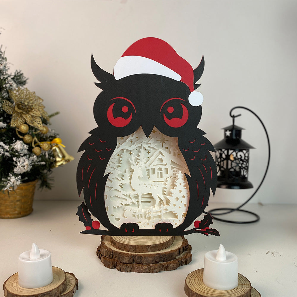 Christmas Deer – 3D Box SVG File for Cricut & Silhouette