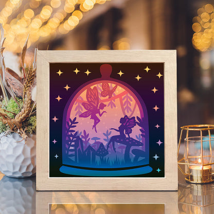 Fairy 2 – 3D Lightbox SVG File for Cricut & Silhouette