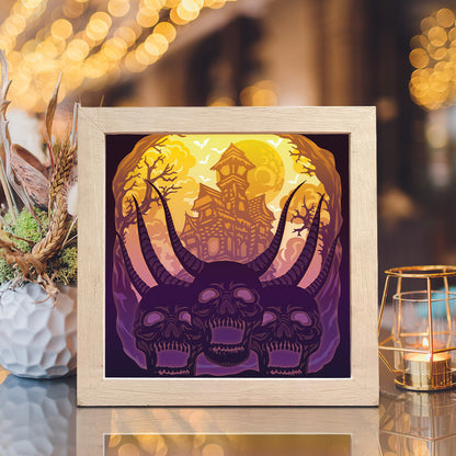 Halloween 32 – 3D Lightbox SVG File for Cricut & Silhouette