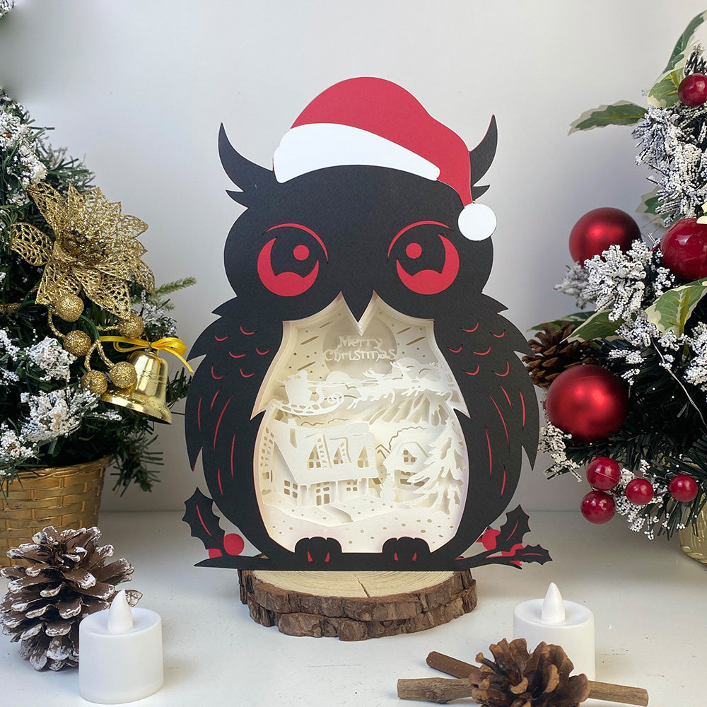 Christmas Village – 3D Box SVG File for Cricut & Silhouette