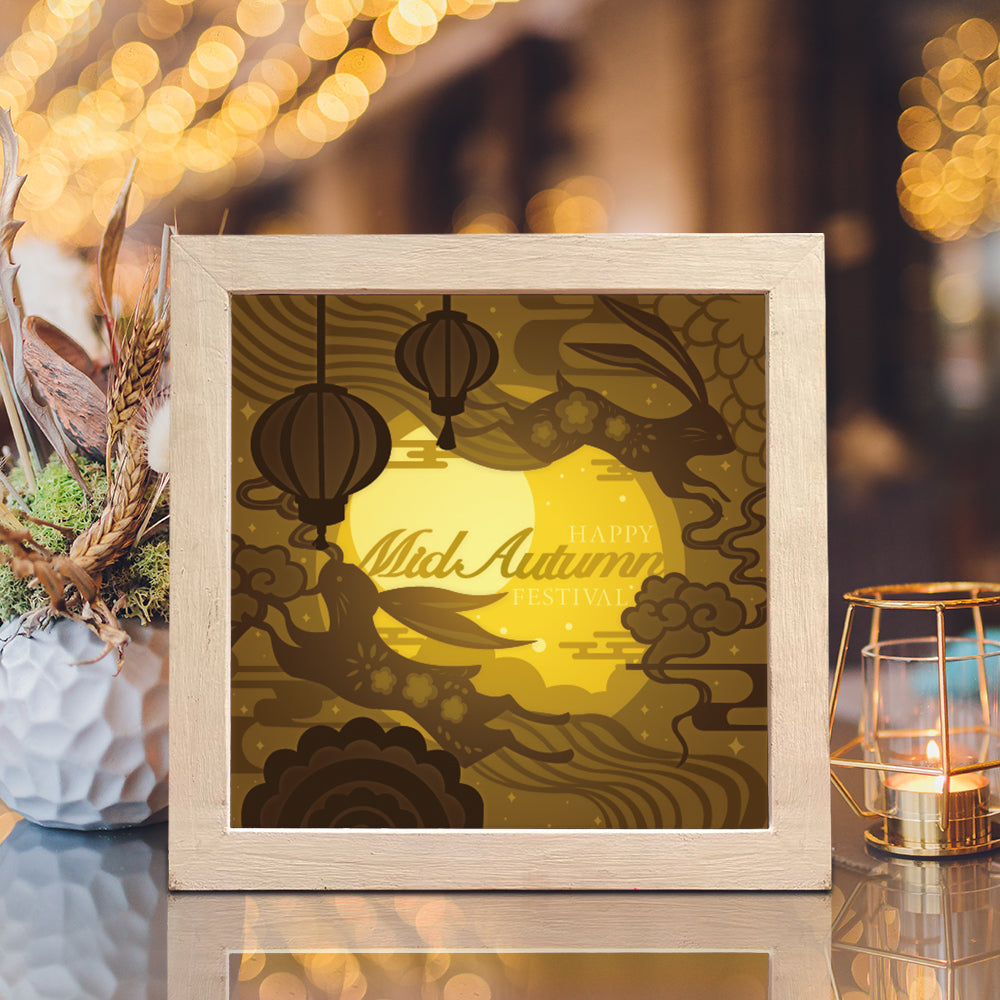 Autumn Festival 3 – 3D Lightbox SVG File for Cricut & Silhouette