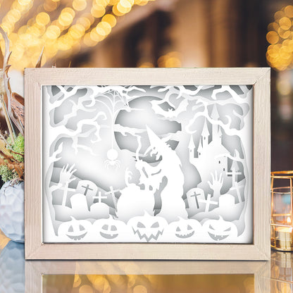 Halloween 2 – 3D Lightbox SVG File for Cricut & Silhouette