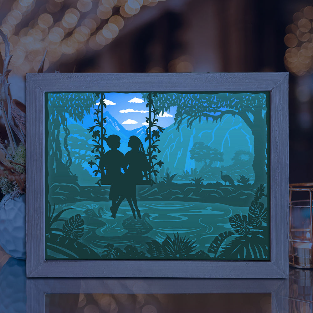 Love 11 – 3D Lightbox SVG File for Cricut & Silhouette