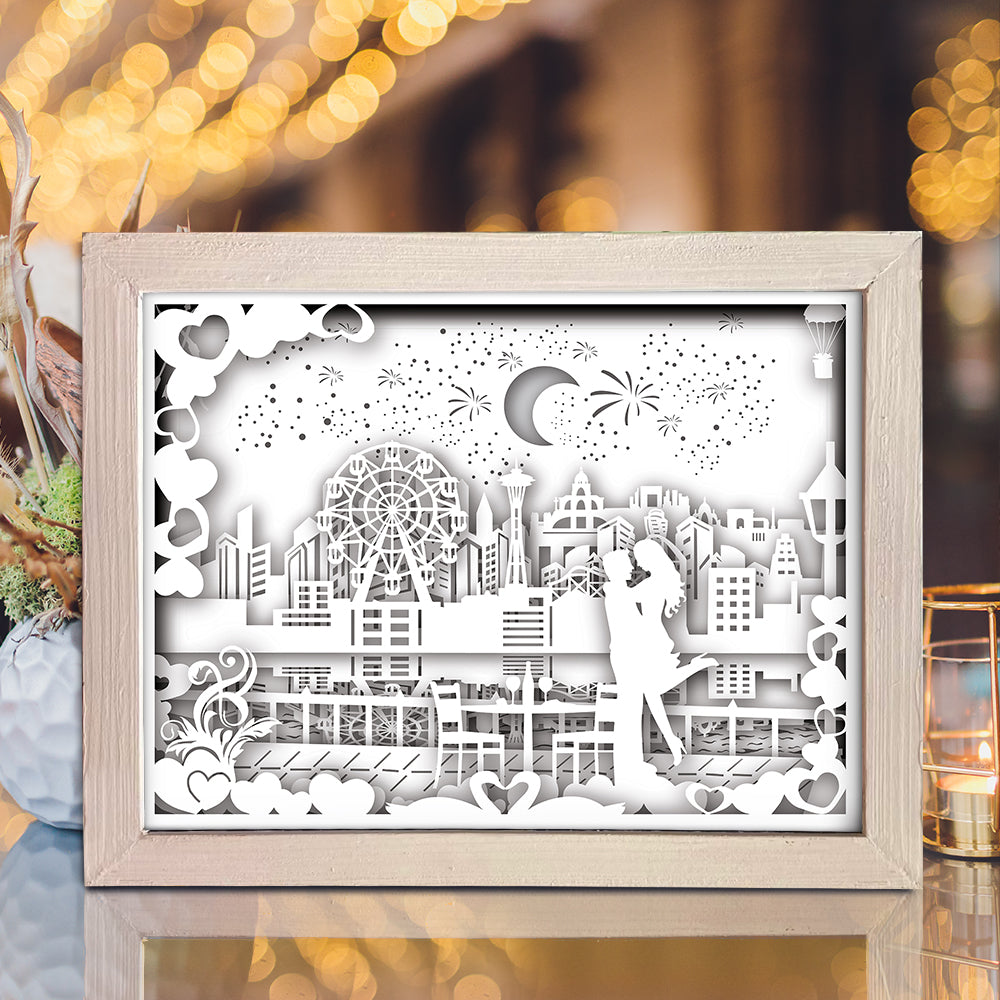 Love 13 – 3D Lightbox SVG File for Cricut & Silhouette