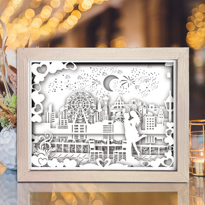 Love 13 – 3D Lightbox SVG File for Cricut & Silhouette