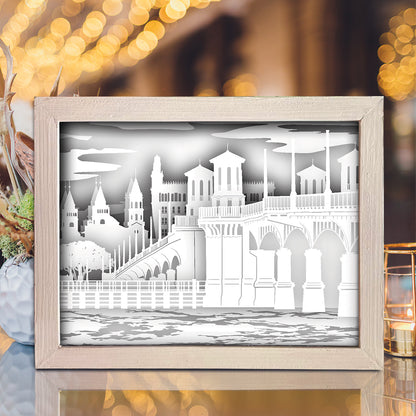 ST Florida 1 – 3D Lightbox SVG File for Cricut & Silhouette