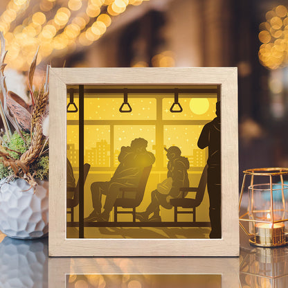 Love 2 – 3D Lightbox SVG File for Cricut & Silhouette