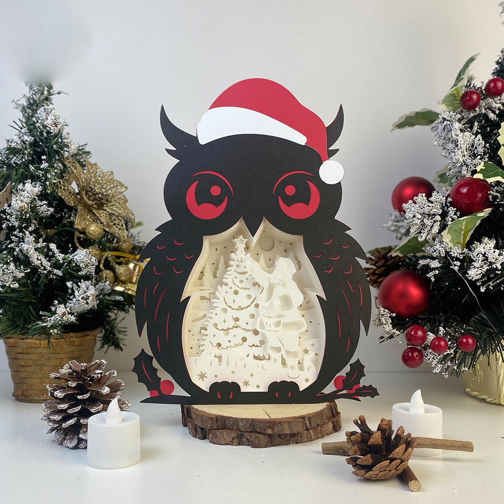 Christmas Santa 1 – 3D Box SVG File for Cricut & Silhouette