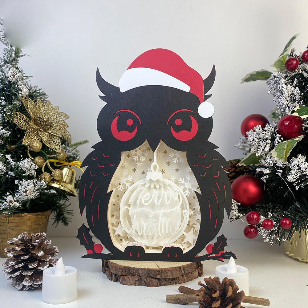 Glass Christmas Ball – 3D Box SVG File for Cricut & Silhouette