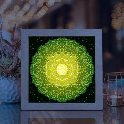 Mandala 3 – 3D Lightbox SVG File for Cricut & Silhouette
