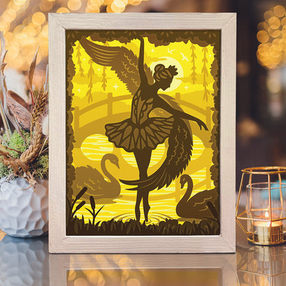 Ballet 2 – 3D Lightbox SVG File for Cricut & Silhouette