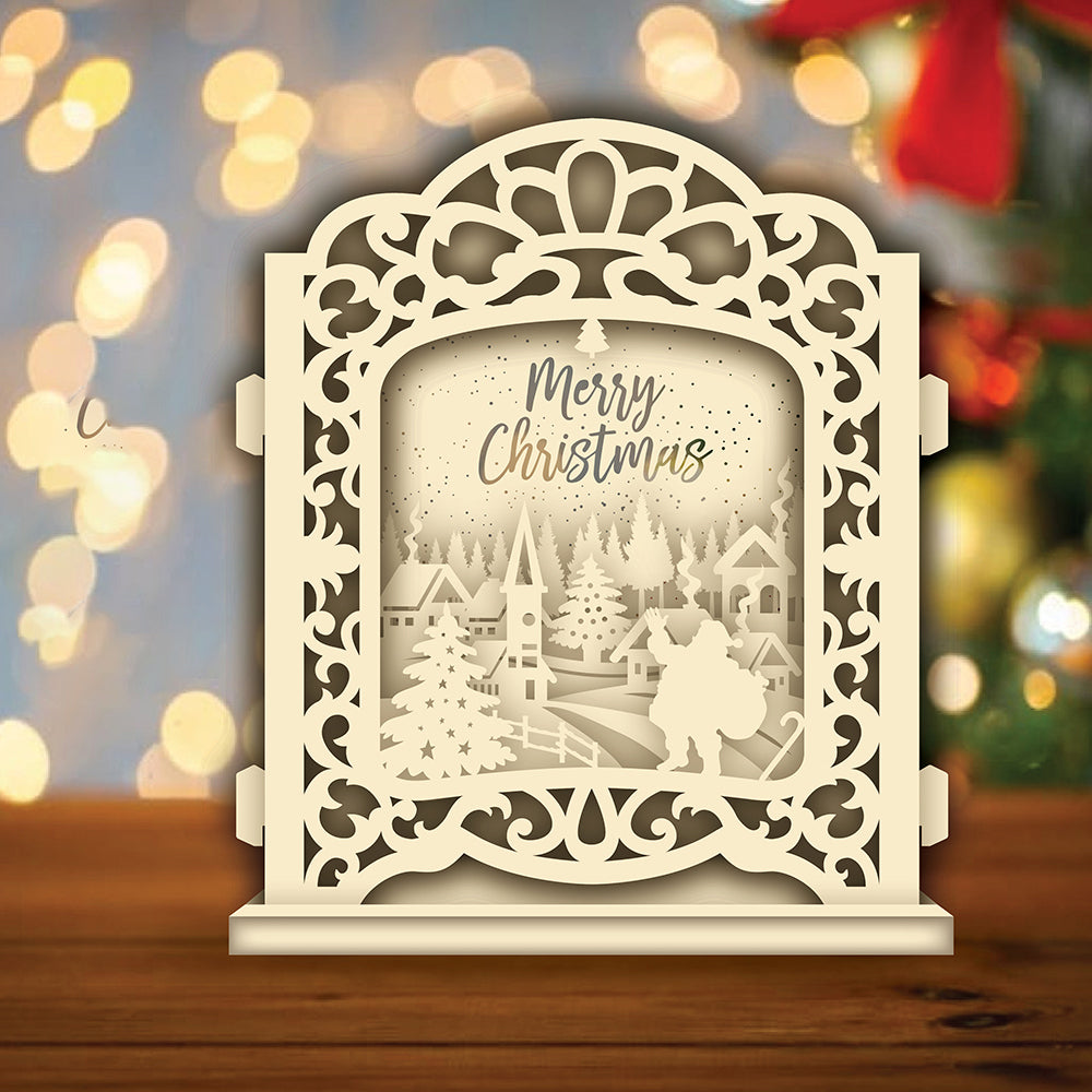 Christmas 3 – 3D Pop-Up Card SVG File for Cricut & Silhouette