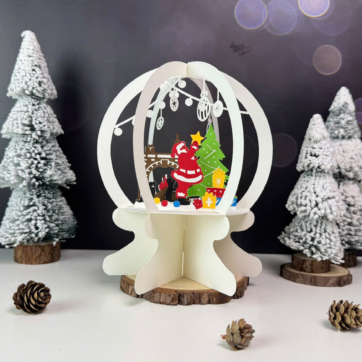 Christmas – 3D Pop-Up Card SVG File for Cricut & Silhouette