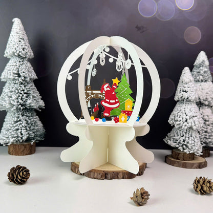 Christmas – 3D Pop-Up Card SVG File for Cricut & Silhouette