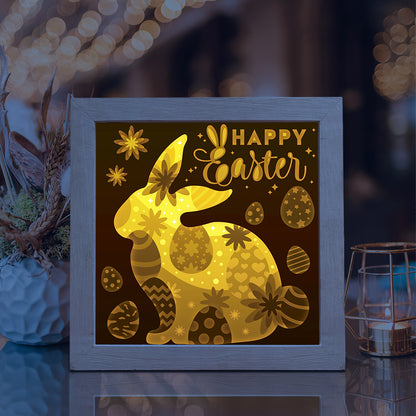 Easter 2 – 3D Lightbox SVG File for Cricut & Silhouette