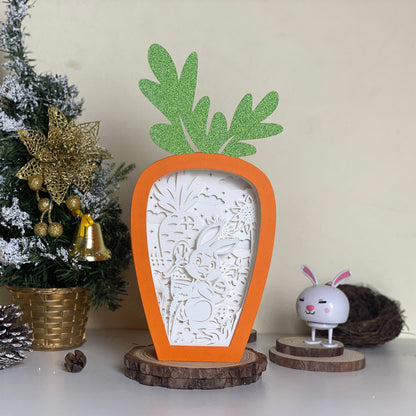 Easter 4 – 3D Carrot Box File - Cricut File - VEKTOR KRAFT