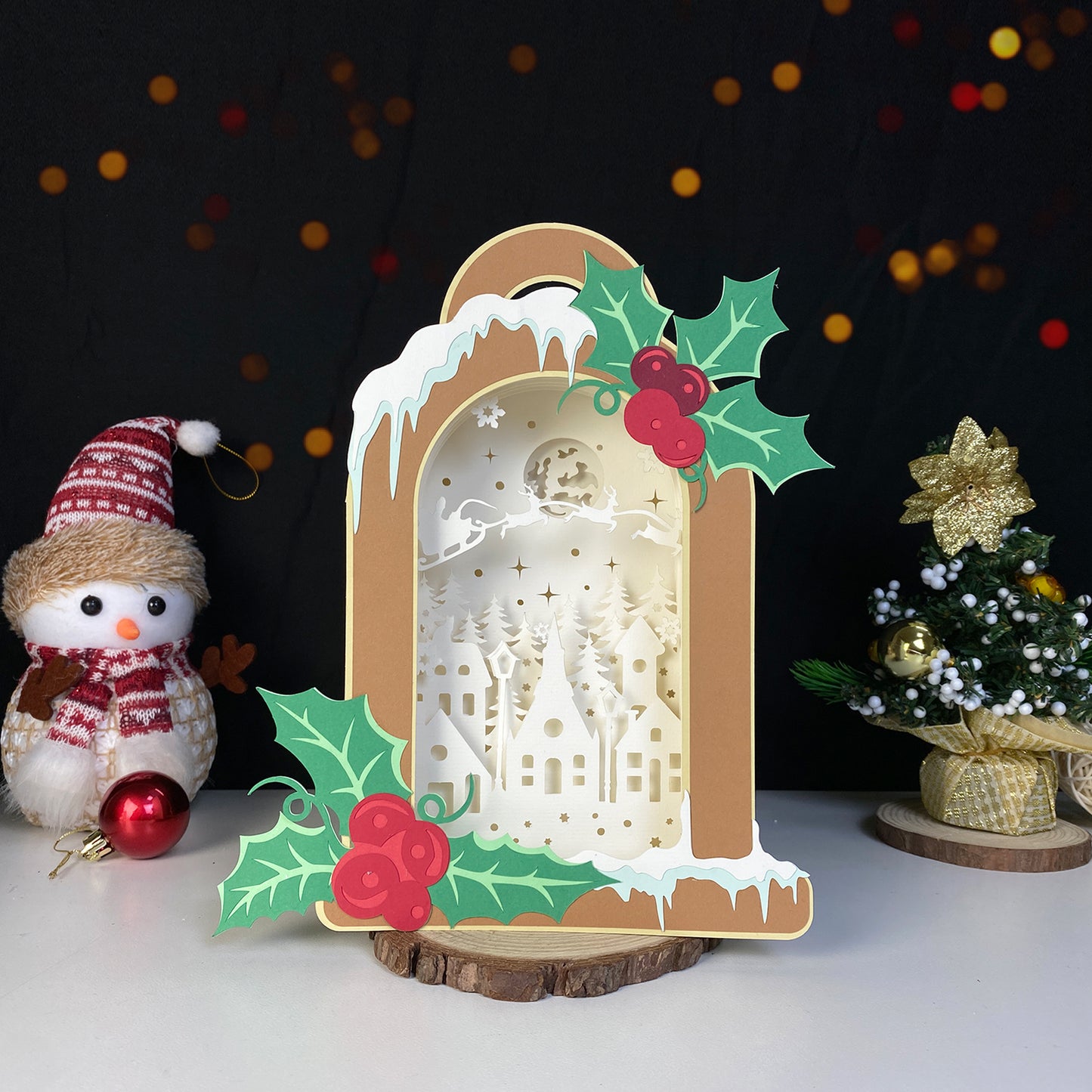 Christmas – 3D Box SVG File for Cricut & Silhouette