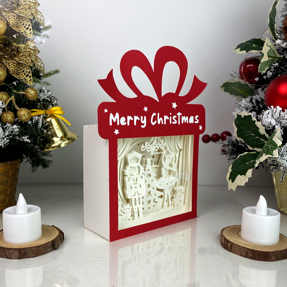 Christmas Nutcracker – 3D Box SVG File for Cricut & Silhouette