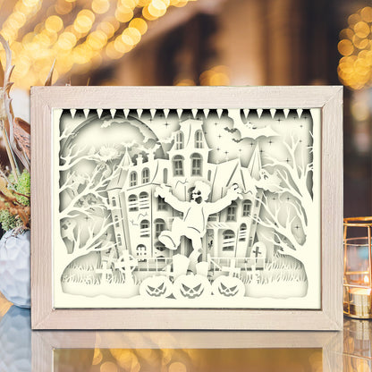 Halloween 9 – 3D Lightbox SVG File for Cricut & Silhouette