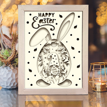 Easter 5 – 3D Lightbox SVG File for Cricut & Silhouette