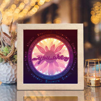 Bible Verse – 3D Lightbox SVG File for Cricut & Silhouette
