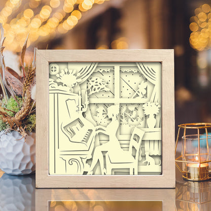 Piano 1 – 3D Lightbox SVG File for Cricut & Silhouette