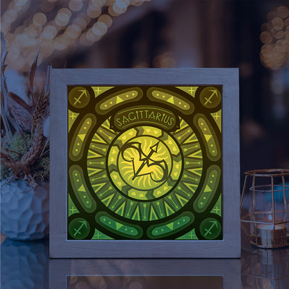 Sagittarius – 3D Lightbox SVG File for Cricut & Silhouette