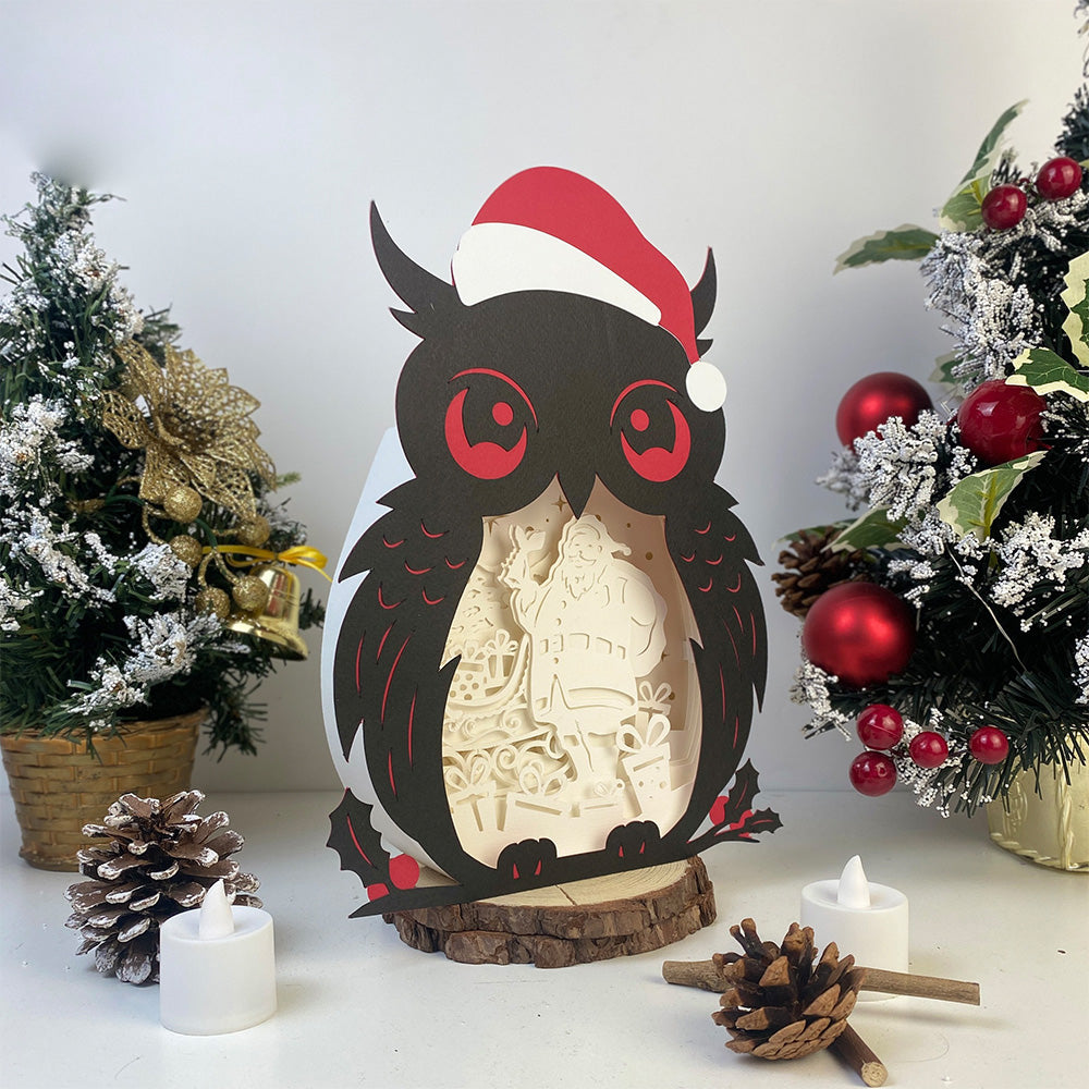 Christmas Santa 2 – 3D Box SVG File for Cricut & Silhouette