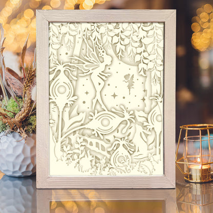 Fairy 3 – 3D Lightbox SVG File for Cricut & Silhouette