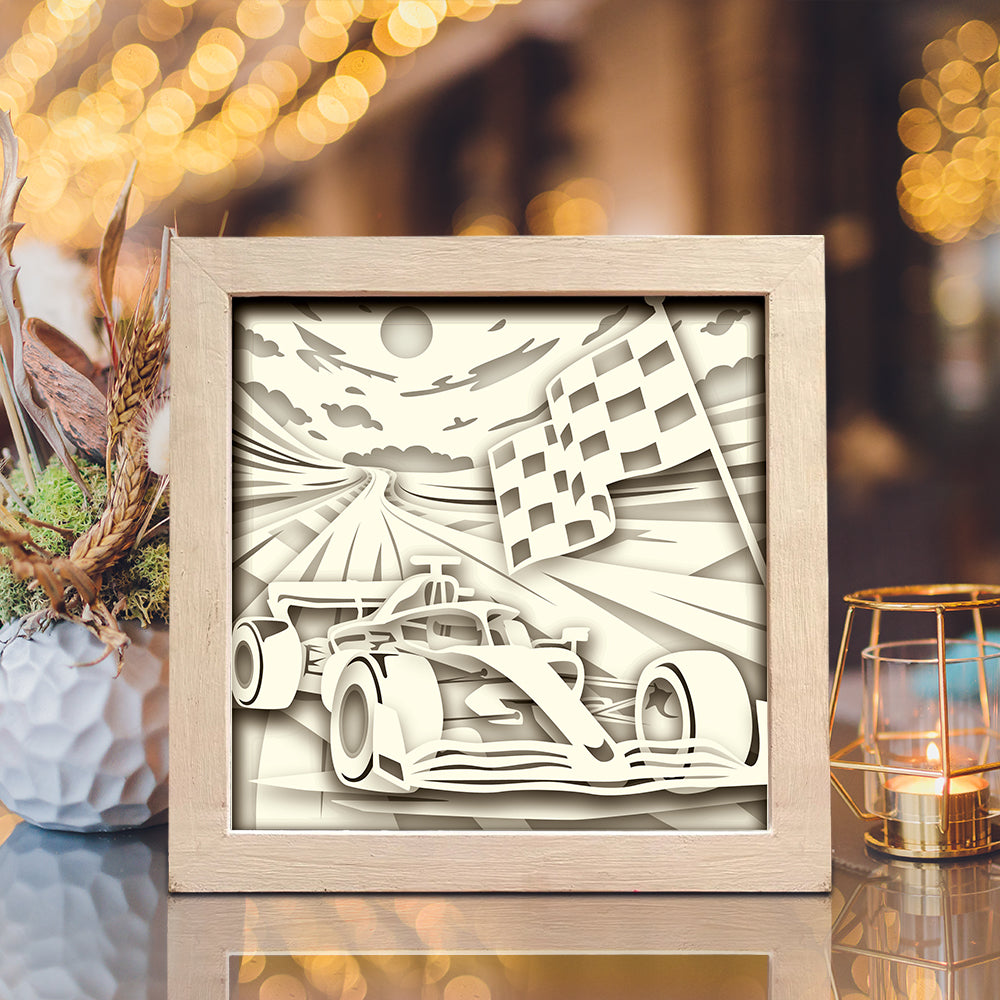 Formula – 3D Lightbox SVG File for Cricut & Silhouette