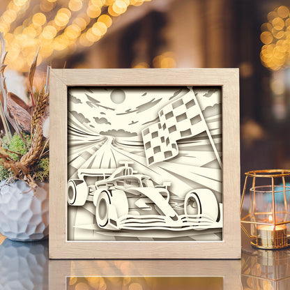 Formula – 3D Lightbox SVG File for Cricut & Silhouette