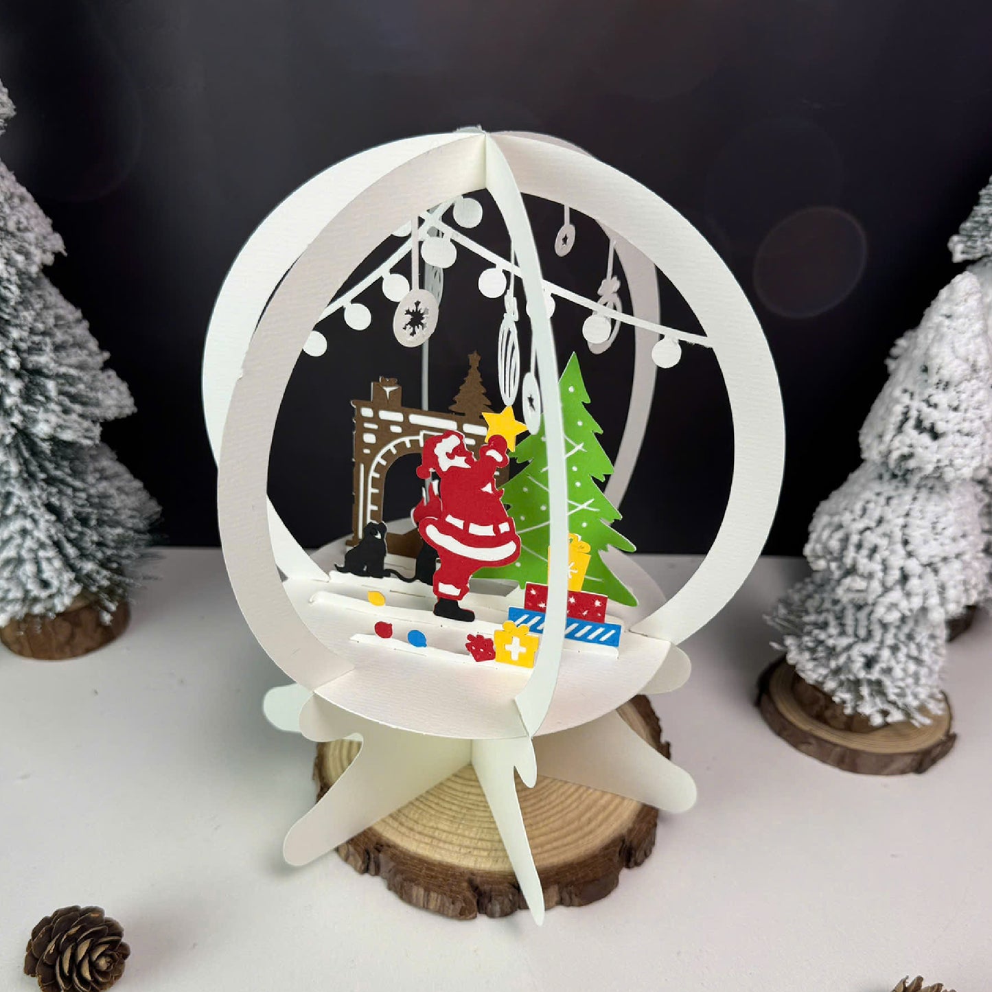 Christmas – 3D Pop-Up Card SVG File for Cricut & Silhouette