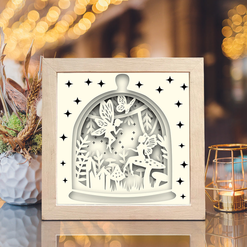 Fairy 2 – 3D Lightbox SVG File for Cricut & Silhouette