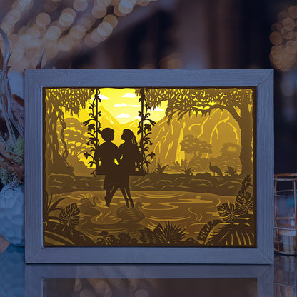 Love 11 – 3D Lightbox SVG File for Cricut & Silhouette