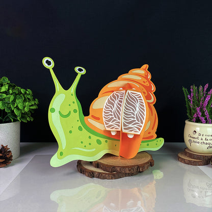 Snail – 3D Lantern SVG File for Cricut & Silhouette